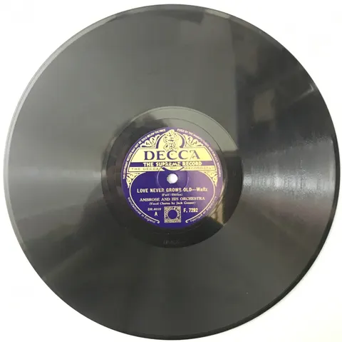 Ambrose I'll Remember / Love Never Grows F7292 Decca