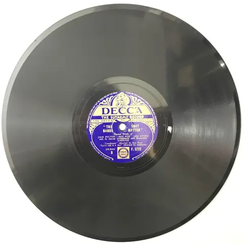 Jack Hylton The That Bands Matter F3723 Decca