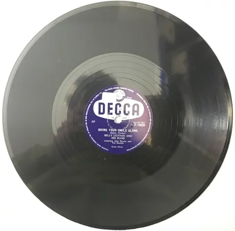 Billy Cotton The Dam Busters March / Bring Your Smile Along F10630 Decca