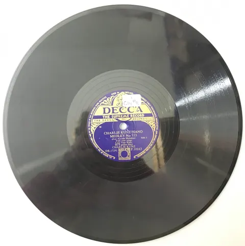 Charlie Kunz Piano Medley No.113 F10163 Decca