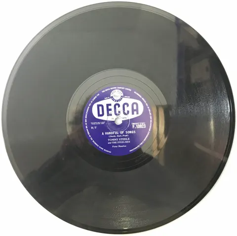 Tommy Stelle Water, / A Handful of Songs F10923 Decca