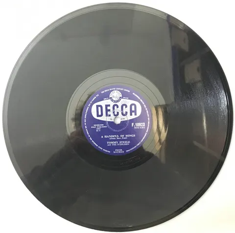 Tommy Stelle Water, / A Handful of Songs F10923 Decca