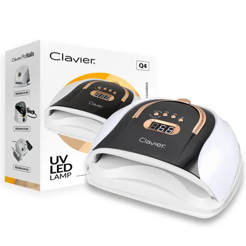 Clavier Lampa do Hybryd UV LED 256 W, do paznokci, Q4