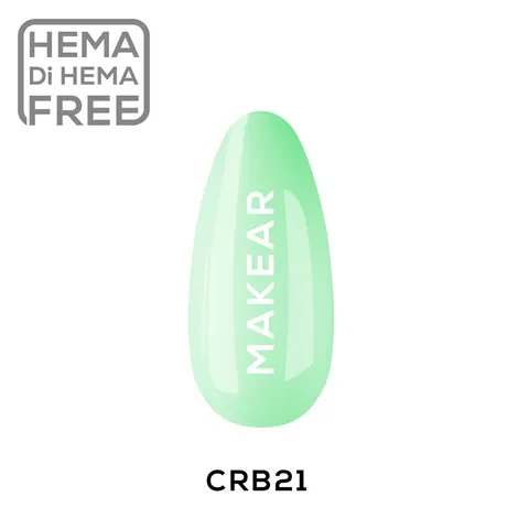 MAKEAR Bubble Green - Color Rubber Base CRB21 8ml