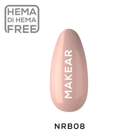 MAKEAR Nude Rubber Base NRB08 8 ml