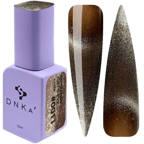 DNKa COLOR GEL POLISH CAT'S EYE , 7 ml #0011 BOHEMIAN