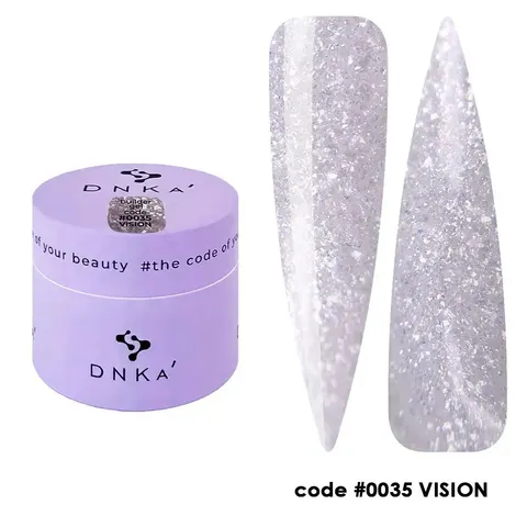 DNKa BUILDER GEL NEW FORMULA, 15 ml #0035 Vision