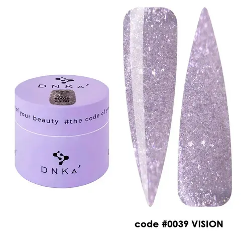 DNKa BUILDER GEL NEW FORMULA, 15 ml #0039 Vision