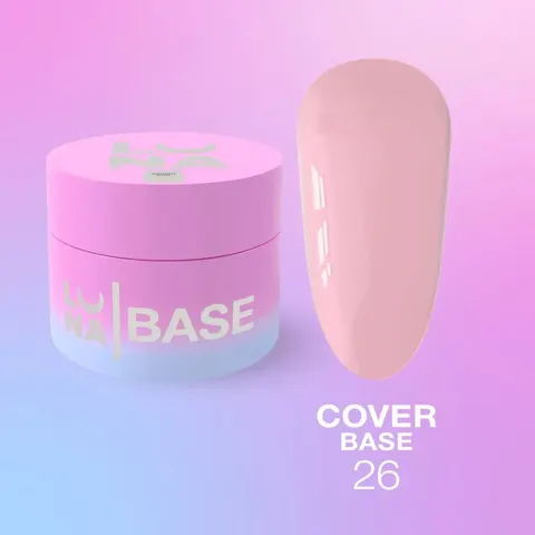 Lunamoon Cover Base nr 26 30ml