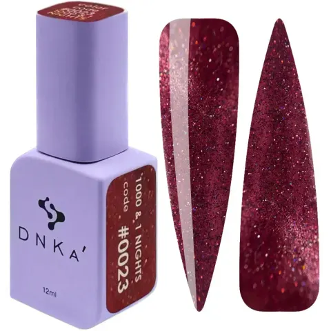 DNKa COLOR GEL POLISH CAT`S EYE, 7 ml #0023 1000 & 1 NIGHTS