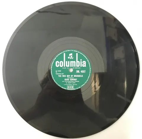 Russ Conway China Tea / The Wee Boy of Brussels DB4337 Columbia