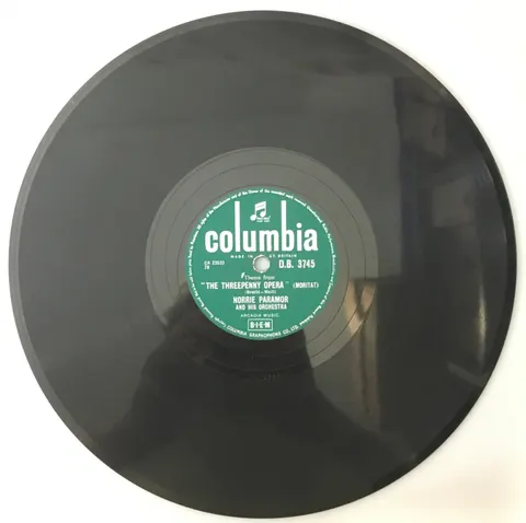 Norrie Paramor Poor John / The Threepenny Opera DB3745 Columbia