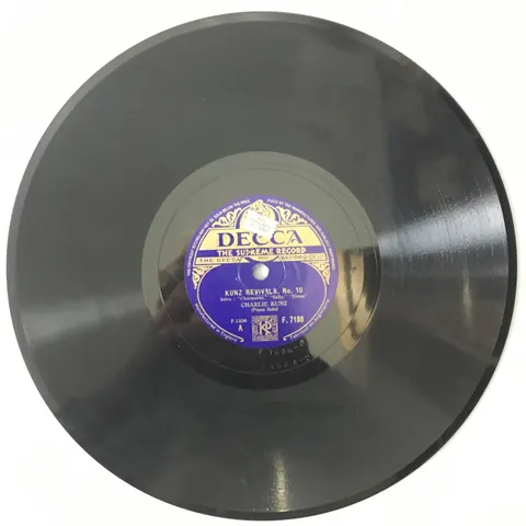 Charlie Kunz Revivals, No. 10 F7180 Decca