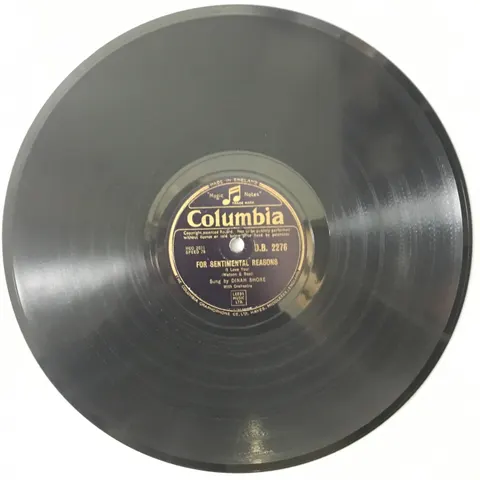 Dinah Shore Sooner Or Later / For Sentimental Reasons DB2276 Columbia