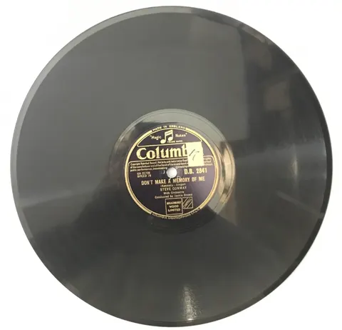 Steve Conway Would I Love You / Don't Make a Memory of Me DB2841 Columbia