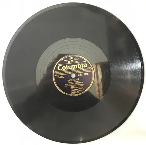 The Coronets Johnny is The Boy For Me / C'est La Vie DB3316 Columbia