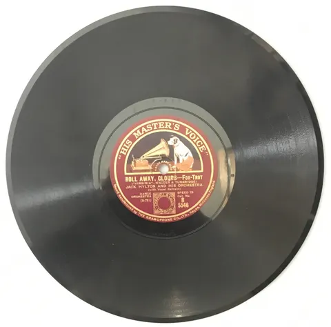 Jack Hylton Dreams of Yesterday / Roll Away, Clouds B5546 HMV