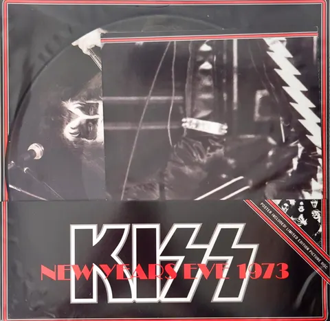Kiss New Years Eve 1973 LP Kiss Picture disc VG-