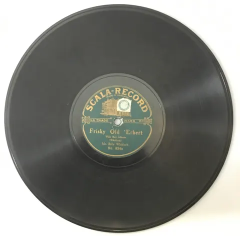 Mr. Billy Whitlock Frisky Old 'Erbert / The Catch of The Season 834 Scala-Record