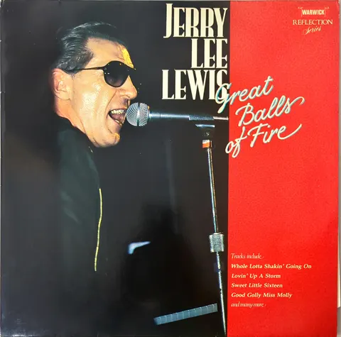 Jerry Lee Lewis Great Balls Of Fire LP WW2082 Good+