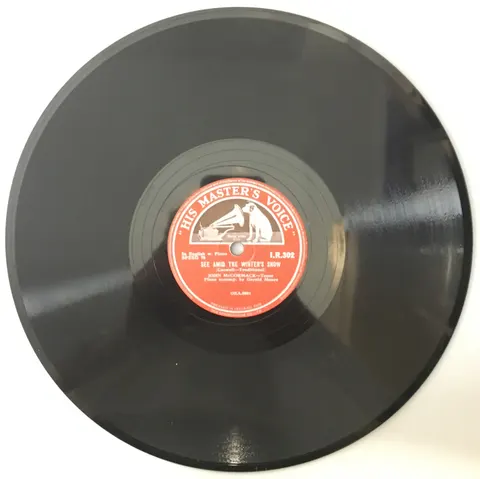 John McCormack See Amid The Winter's Snow / As I Sit Here IR302 HMV