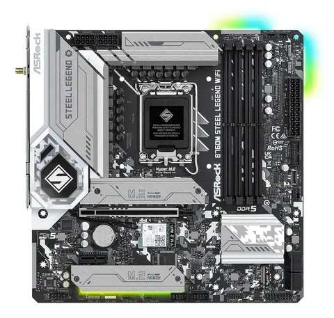 Płyta główna ASRock B760M Steel Legend WiFi DDR5 microATX Intel socket 1700
