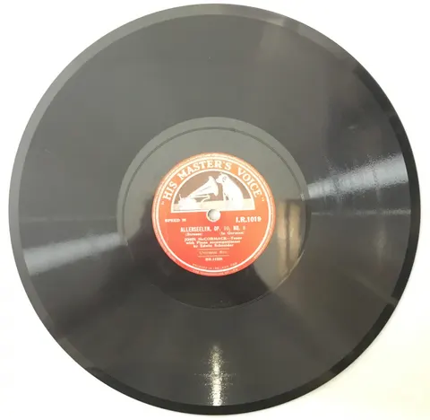 John McCormack Anacreons Grab / Allerseelen, Op. 10, No. 8 IR1019 HMV