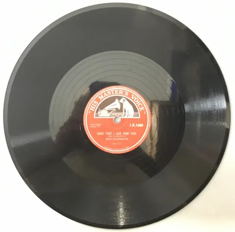 John McCormack She Rested By The Broken Brook / Since First I Saw Your Face IR1060 HMV