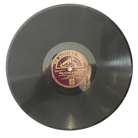 The R.A.O.C. Blue When It's Peace on Earth Again / Ma, I Miss Your Apple Pie BD5743 HMV
