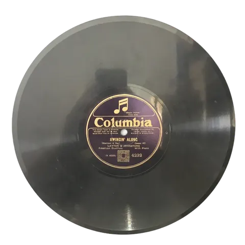 Layton & Johnstone Swingin' Along / Sonny Boy 4232 Columbia
