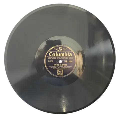 The Queen's Hall Light Orchestra Rustle of Spring / Dusk DB2230 Columbia