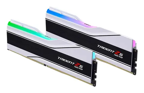 Pamięć G.SKILL TRIDENT NEO AMD RGB DDR5 32GB 6400MHz CL30 Biała