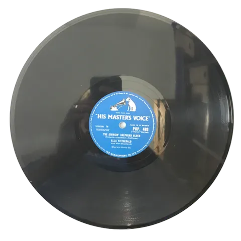 Ella Fitzgerald The Swingin' Shepherd Blues / Midnight Sun POP486 HMV