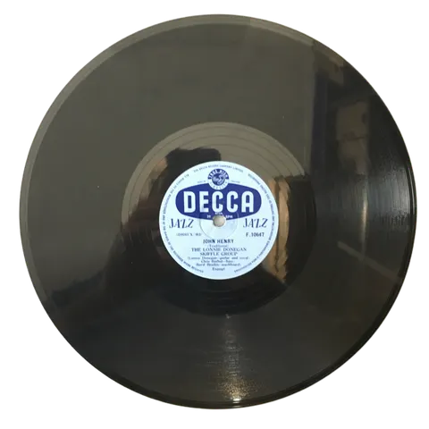 Rock Island Line / John Henry The Lonnie Donegan Skiffle Group F10647 Decca