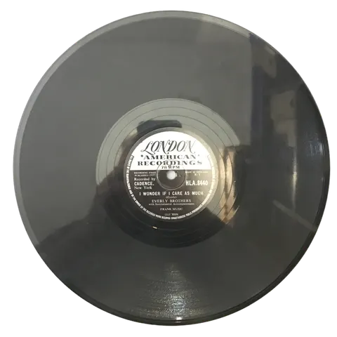 I Wonder If I Care As Much/ Bye love Everly Brothers HLA8440 London American Recordings