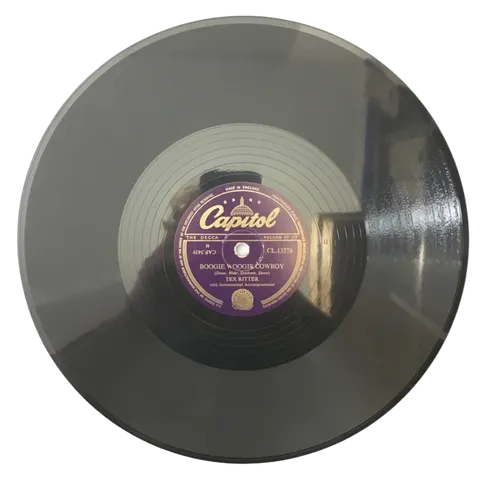 Tex Ritter Boogie Woogie Cowboy / High Noon CL13778 Capitol