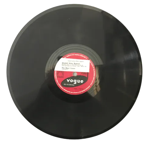 Wardell Gray Quartet One For Prez / The Man I Love V2262 Vogue Records