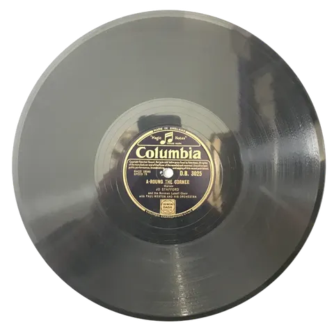 Jo Stafford A-round The Corner / Don't Worry Bout Me DB3025 Columbia