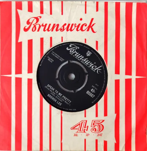 Brenda Lee Speak To Me Pretty SP 5867 Good