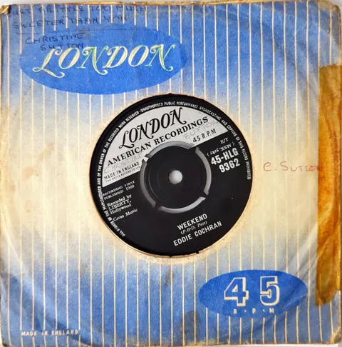 Eddie Cochran Weekend SP HLG9362 Good