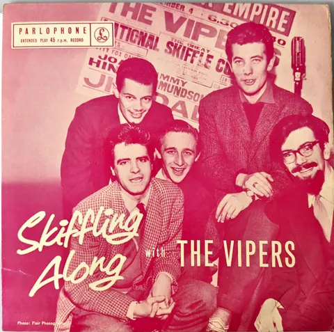 The Vipers Skiffle Group Skiffling Along With The Vipers SP GEP8655 Good