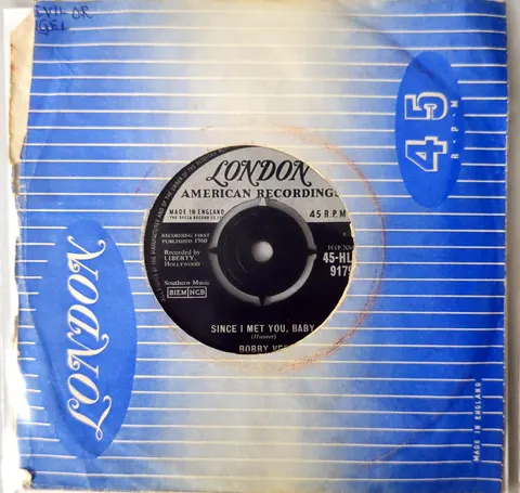 Bobby Vee Devil Or Angel / Since I Met You Baby SP HLG9179 Good