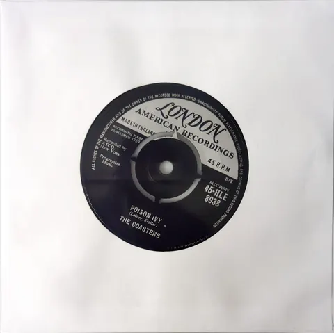The Coasters Poison Ivy / I'm A Hog For You SP HLE8938 Good