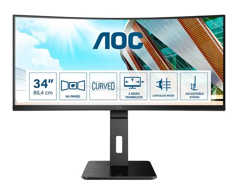 Monitor AOC CU34P2A 34" LED 3440 x 1440 px VA