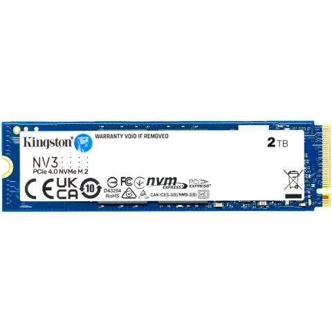 Dysk SSD Kingston NV3 2TB M.2 PCIe Gen 4x4 NVMe (SNV3S/2000G)