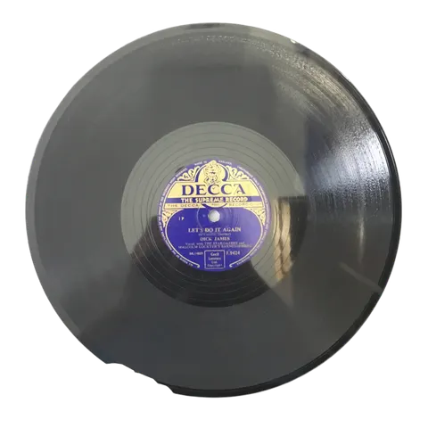Dick James Somewhere At The End Of The Rainbow / Let's Do It Again F9424 Decca