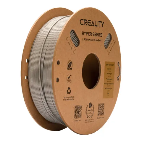 Filament Creality Hyper PETG, 1kg, 1.75mm, Szary (3301030068)