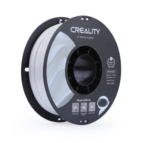 Filament Creality PLA Silky Shine, 1kg, 1.75mm, biały (3301120004)