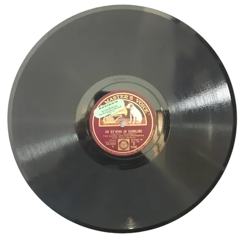 Paul Whiteman By The Sycamore Tree / An Ev'ning in Caroline B6160 HMV