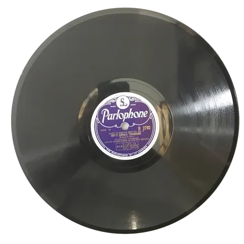 Louis Armstrong Pry's Creole Trombone / The Last Time R2792 Parlophone